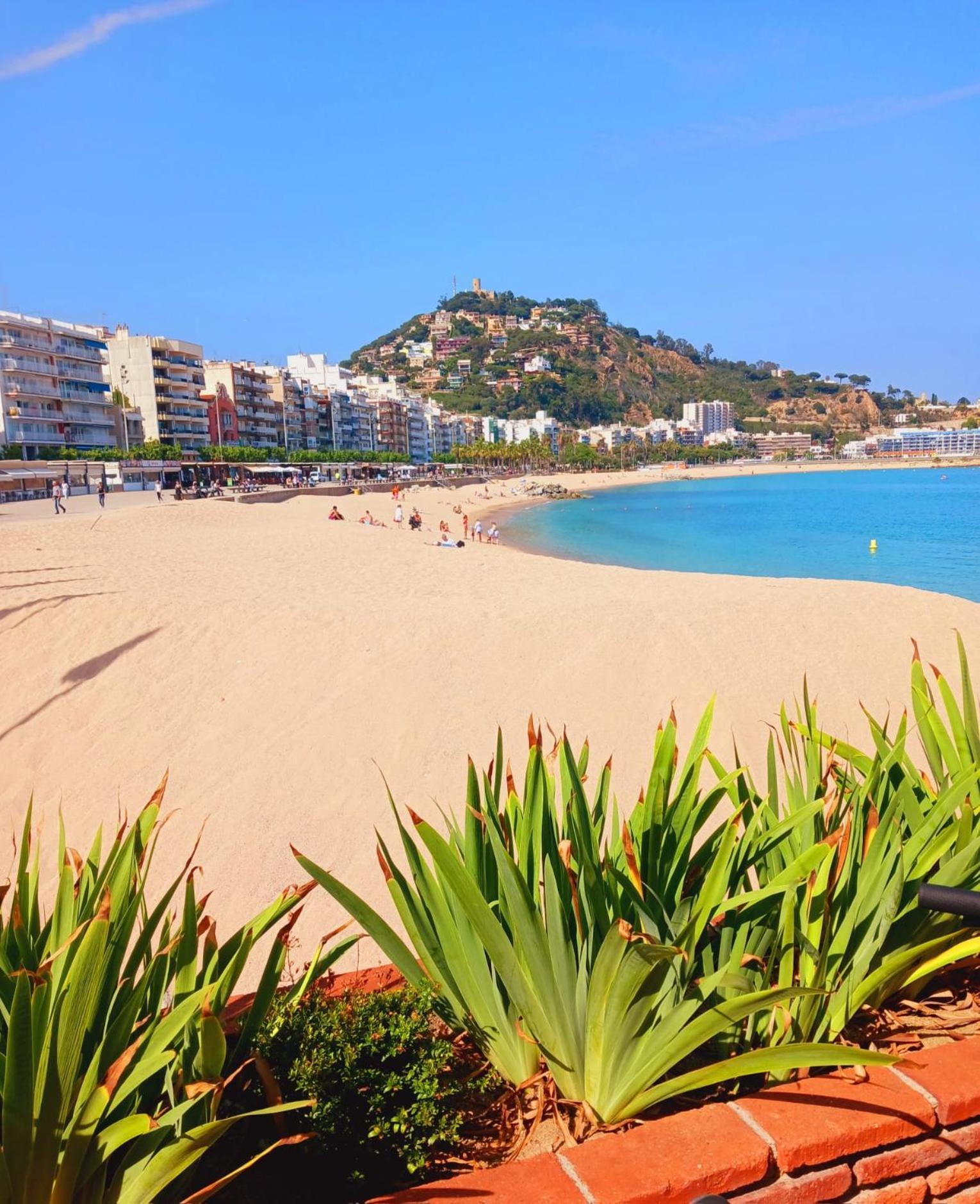 2 Bedroom Large Modern Apartment In Blanes Old Town 50M From The Beach! エクステリア 写真